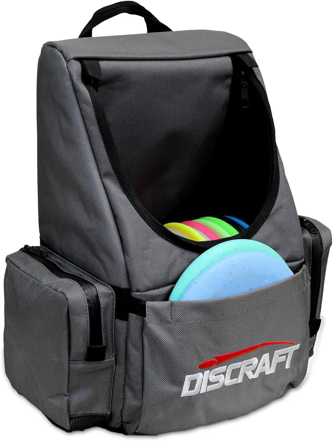 discraft 飞盘高尔夫球包背包锦标赛包,灰色